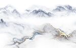 大气 新中式画山水 TiF分层