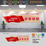 以学铸魂党建标语文化墙