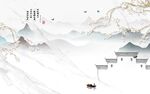 现代 中式高清山水 TIf分层