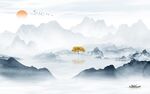 高清 最新山水背景 TiF分层