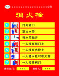 公司消防栓警示牌