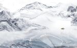 石纹 中式热门山水 tif分层