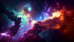抽象背景 星空
