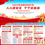 2023年安全生产月宣传栏