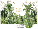 绿植背景墙设计