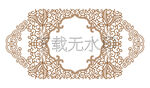 中式底纹图案