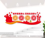城市管理文化墙