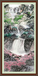 玄关山水画