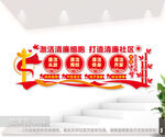 打造清廉社区文化墙
