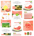 柚子海报 水果详情页