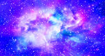 唯美梦幻星空kv银河系背景