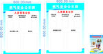 燃气安全公示牌  2023年