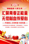 无偿献血宣传海报