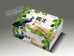 阳光玫瑰包装平面展开图