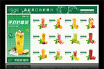 夏日饮品菜单