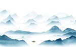人气 中式最新山水 tIf分层