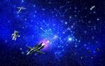 蓝色星空