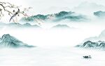 现代 客厅新款山水 TIf分层