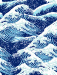 连续海浪 