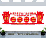清廉学校文化墙