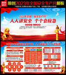 2023年安全月宣传栏