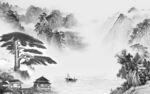 爆款 现代高端山水 tIf分层