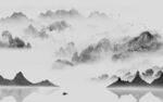 高雅 灰色高端山水 TIf分层