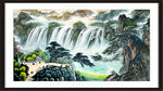 大厅山水画