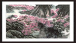 大厅山水画 