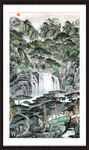 山水中堂画 