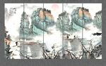新中式山水画