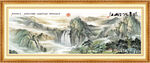 国画山水风景江山如画