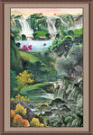 山水风景画 