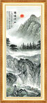 国画江山如画山水画