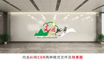 文明城市文化墙