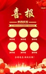 红色喜报
