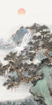 古风 极简中式玄关 Tif分层