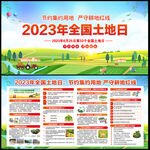 2023年全国土地日宣传栏