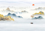 新中式山水