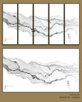 新中式山水画