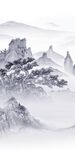 新款 简约玄关山水 tif分层