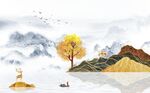 简约背景墙