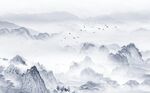 新中式背景墙