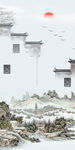 高档 中式高雅玄关 tif分层