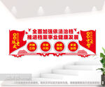 依法治档文化墙