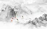 新中式背景墙