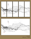 抽象山水画