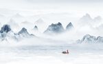山水背景墙