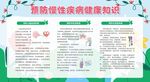 慢性病防治知识宣传栏
