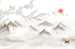 花鸟背景墙